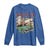 Historic Route 66 Highway Long Sleeve Shirt Main Street Of America Vintage Car