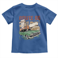 Historic Route 66 Highway Toddler T Shirt Main Street Of America Vintage Car