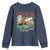 Historic Route 66 Highway Youth Sweatshirt Main Street Of America Vintage Car