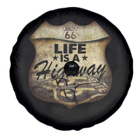 Life Is A Highway Road Trip Spare Tire Cover