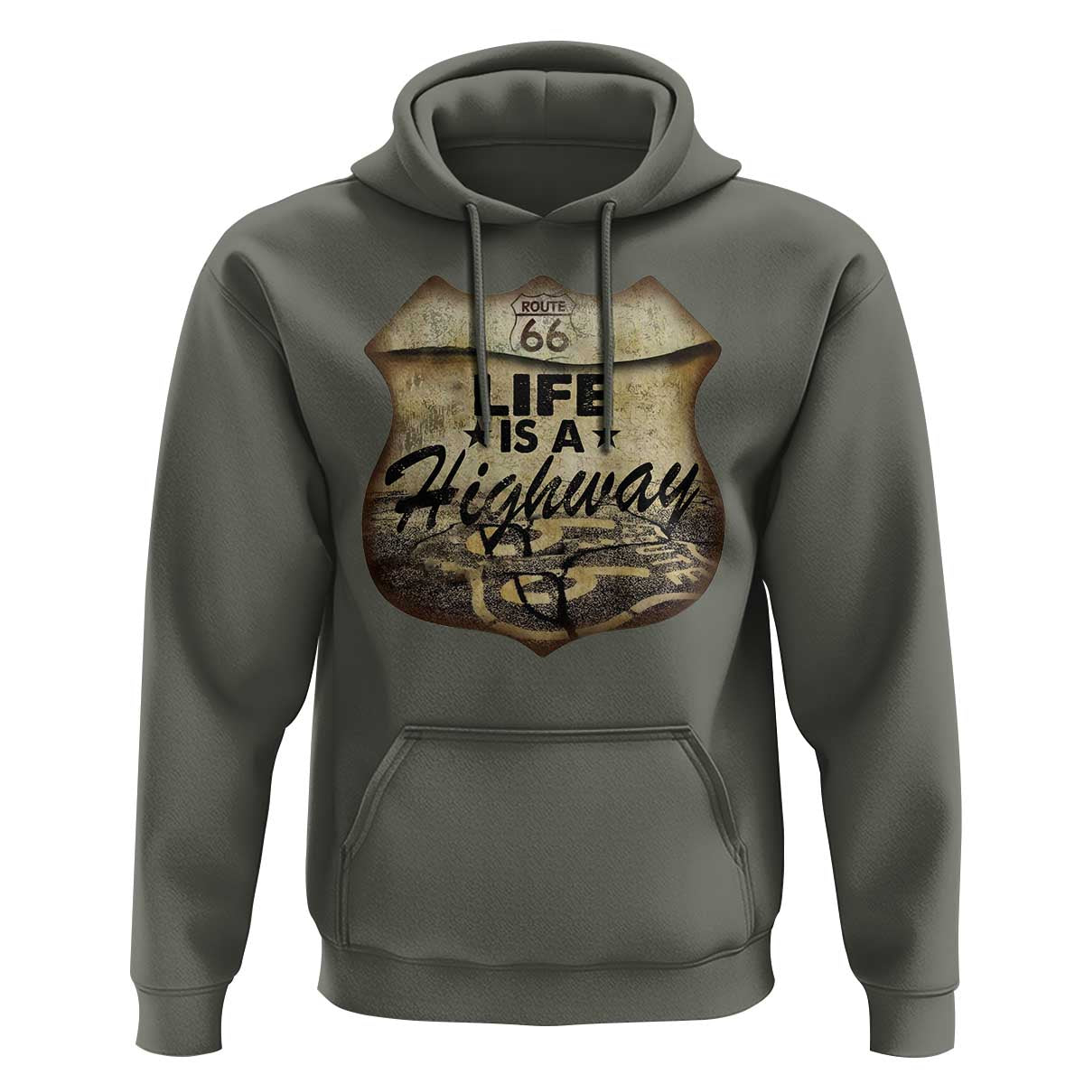 Life Is A Highway Road Trip Hoodie