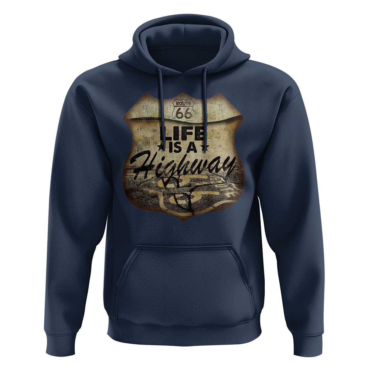 Life Is A Highway Road Trip Hoodie