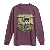 Life Is A Highway Road Trip Long Sleeve Shirt