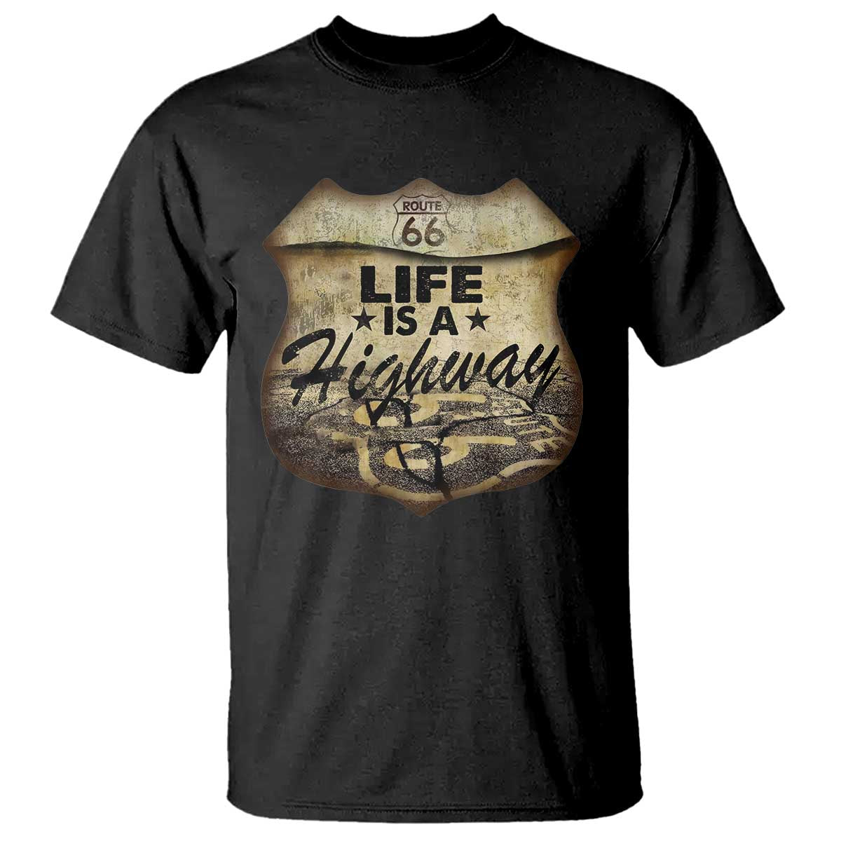 Life Is A Highway Road Trip T Shirt