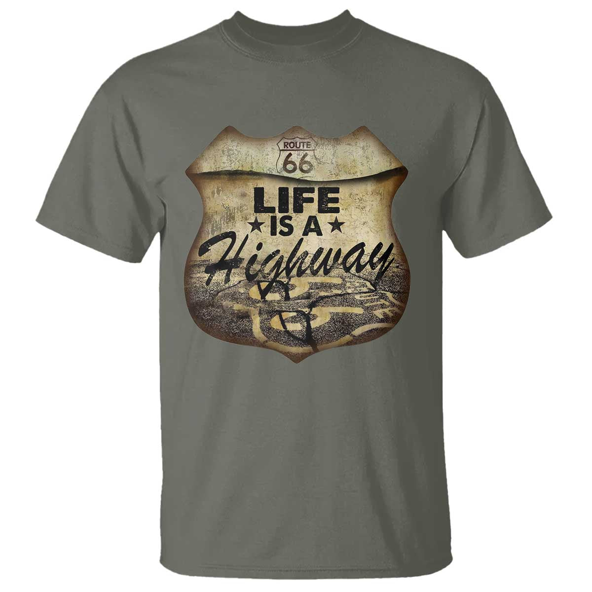 Life Is A Highway Road Trip T Shirt
