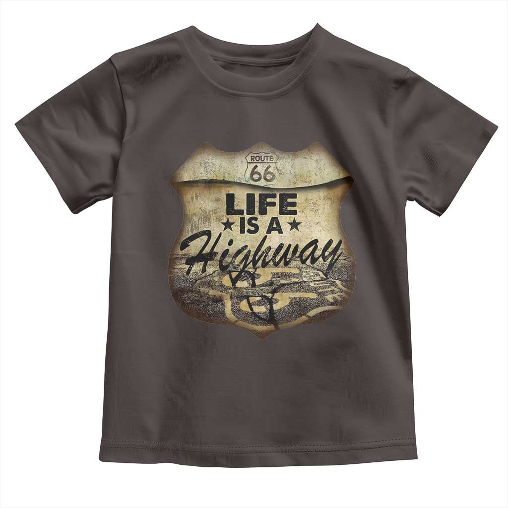 Life Is A Highway Road Trip Toddler T Shirt