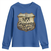 Life Is A Highway Road Trip Youth Sweatshirt