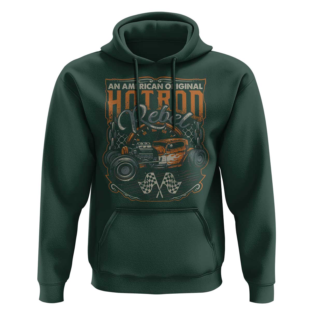 Vintage Hotrod Hot Rodder Hoodie