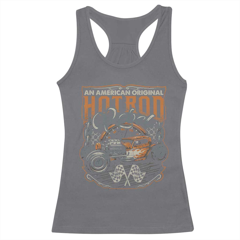 Vintage Hotrod Hot Rodder Racerback Tank Top