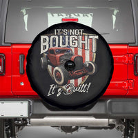 Vintage Hotrod Hot Rodder Spare Tire Cover It's Not Bought It's Built