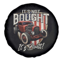 Vintage Hotrod Hot Rodder Spare Tire Cover It's Not Bought It's Built