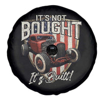 Vintage Hotrod Hot Rodder Spare Tire Cover It's Not Bought It's Built
