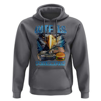 WTF Is A Kilometer Hoodie Funny Eagle American Joke Patriotic - Wonder Print Shop