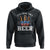 Funny American Drinking Hoodie It's A Bad Day To Be A Beer 4th Of July - Wonder Print Shop