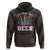 Funny American Drinking Hoodie It's A Bad Day To Be A Beer 4th Of July - Wonder Print Shop