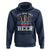 Funny American Drinking Hoodie It's A Bad Day To Be A Beer 4th Of July - Wonder Print Shop