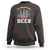 Funny American Drinking Sweatshirt It's A Bad Day To Be A Beer 4th Of July - Wonder Print Shop