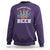 Funny American Drinking Sweatshirt It's A Bad Day To Be A Beer 4th Of July - Wonder Print Shop
