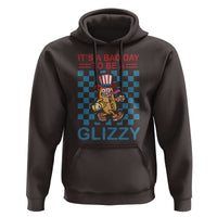 Funny 4th Of July Hoodie Its A Bad Day To Be A Glizzy Hot Dog - Wonder Print Shop