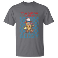 Funny 4th Of July T Shirt Its A Bad Day To Be A Glizzy Hot Dog - Wonder Print Shop