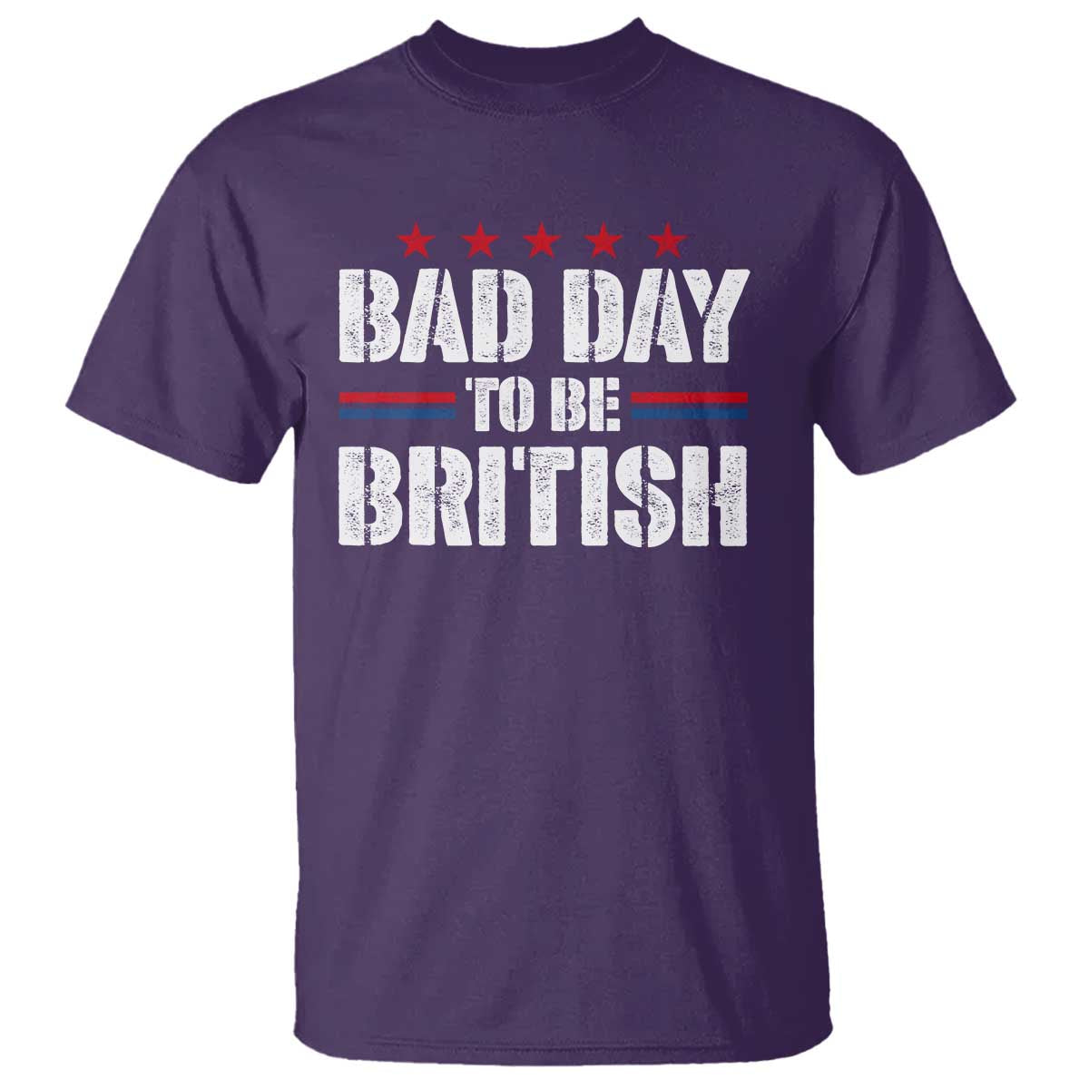 Funny 4th Of July T Shirt Bad Day To Be British - Wonder Print Shop