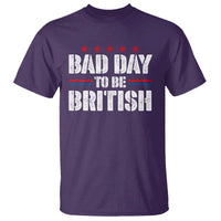 Funny 4th Of July T Shirt Bad Day To Be British - Wonder Print Shop