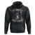 Funny 4th Of July Hoodie Feral But Free Raccoon American Flag - Wonder Print Shop