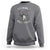 Funny 4th Of July Sweatshirt Feral But Free Raccoon American Flag - Wonder Print Shop