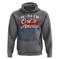 Funny 4th Of July Hoodie On A Scale Of One To America How Free Are You Tonight - Wonder Print Shop