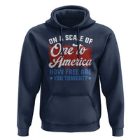 Funny 4th Of July Hoodie On A Scale Of One To America How Free Are You Tonight - Wonder Print Shop