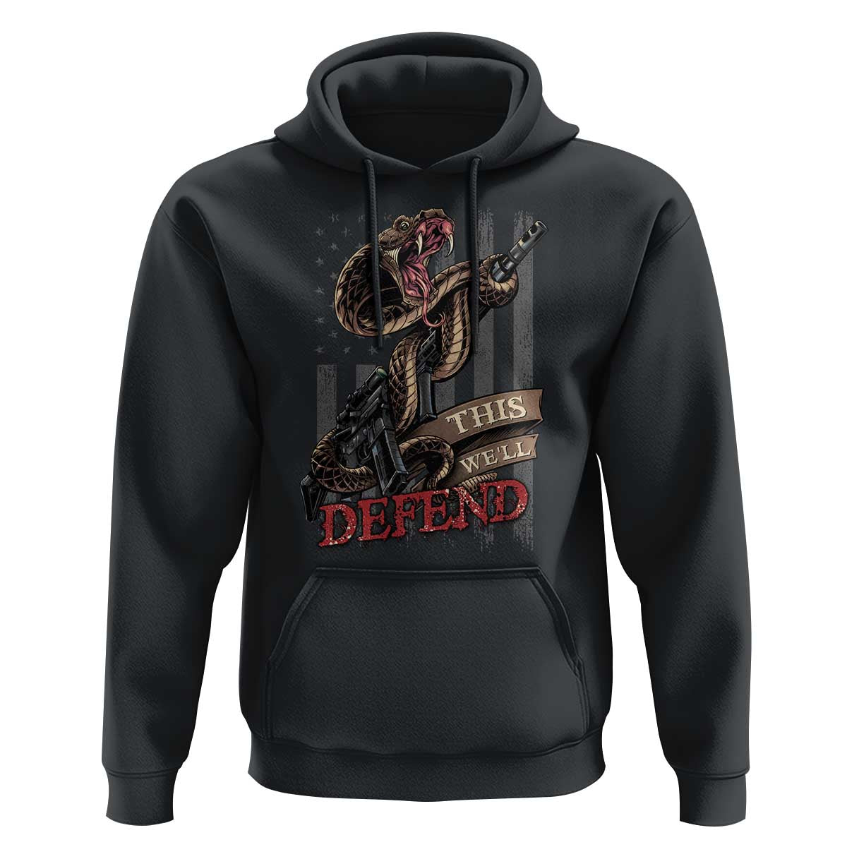 American Patriotic This We'll Defend Hoodie - Wonder Print Shop