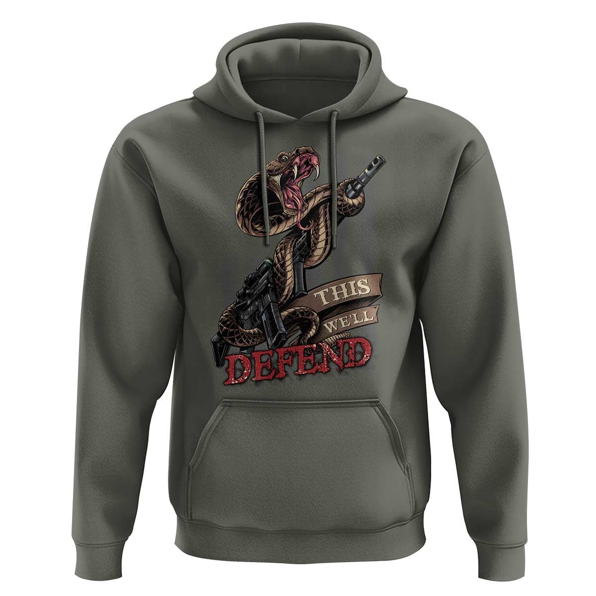 American Patriotic This We'll Defend Hoodie - Wonder Print Shop