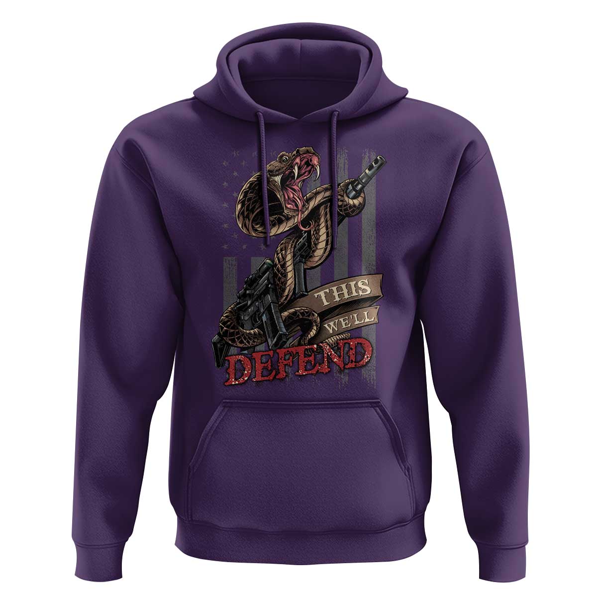 American Patriotic This We'll Defend Hoodie - Wonder Print Shop