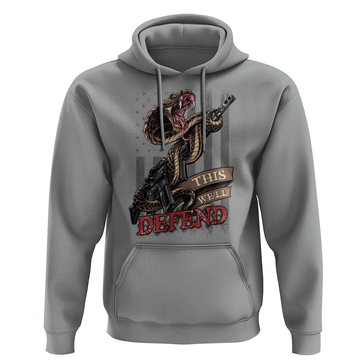 American Patriotic This We'll Defend Hoodie - Wonder Print Shop