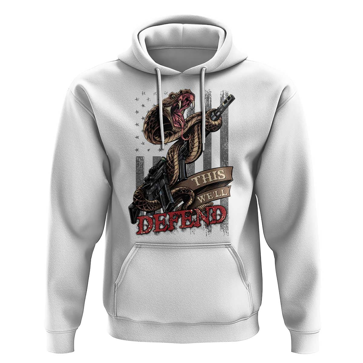 American Patriotic This We'll Defend Hoodie - Wonder Print Shop