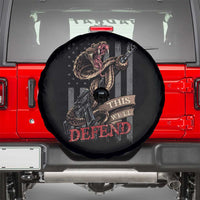 American Patriotic This We'll Defend Spare Tire Cover