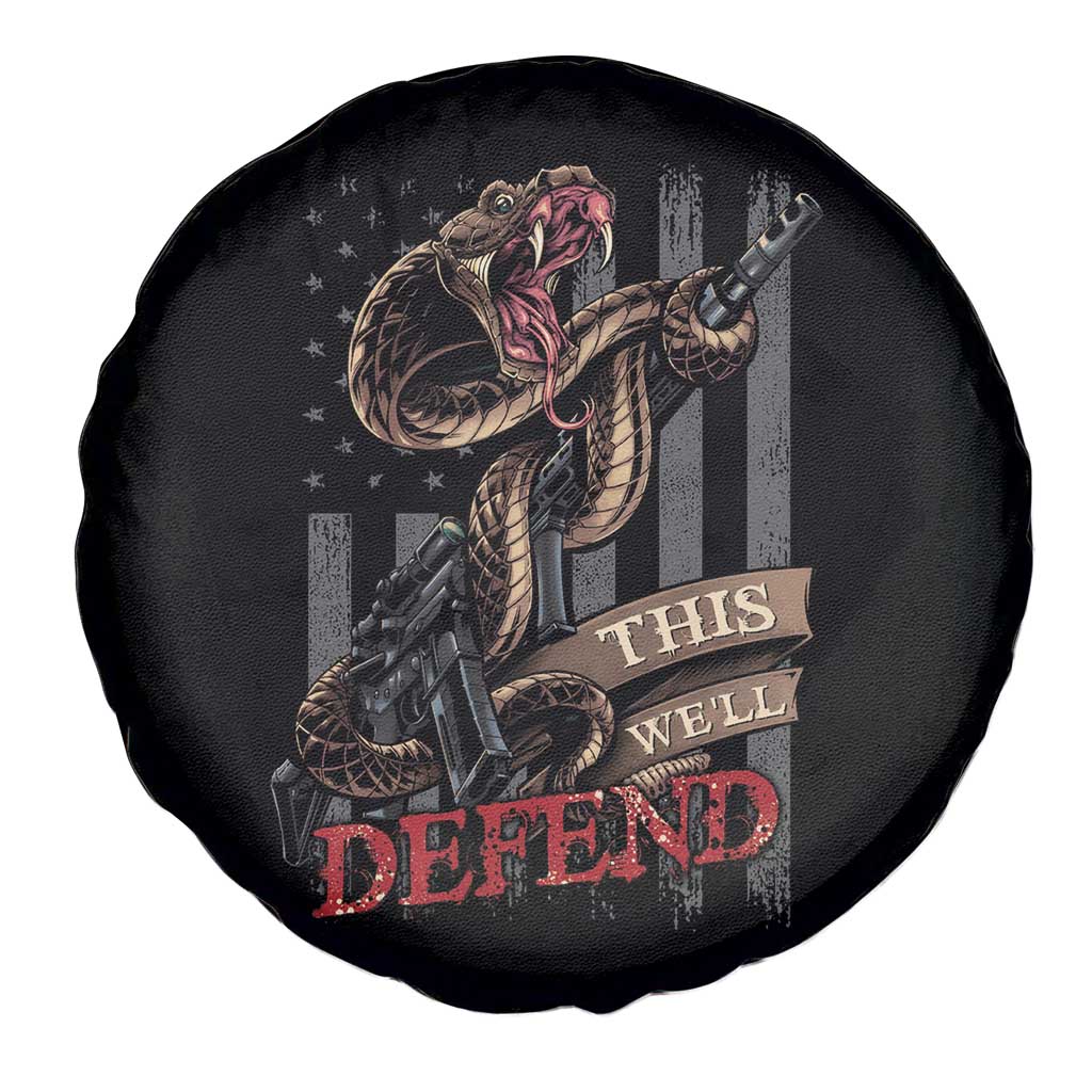 American Patriotic This We'll Defend Spare Tire Cover