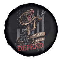 American Patriotic This We'll Defend Spare Tire Cover