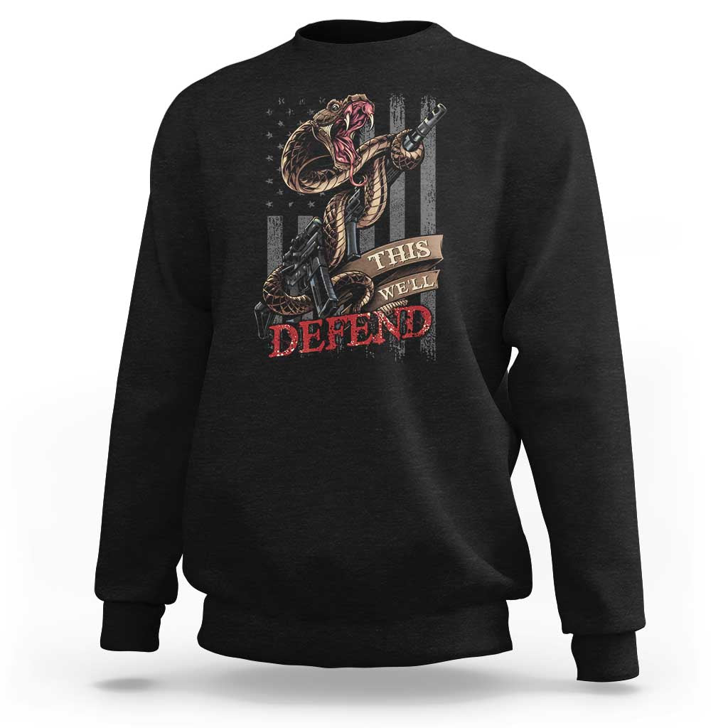 American Patriotic This We'll Defend Sweatshirt - Wonder Print Shop