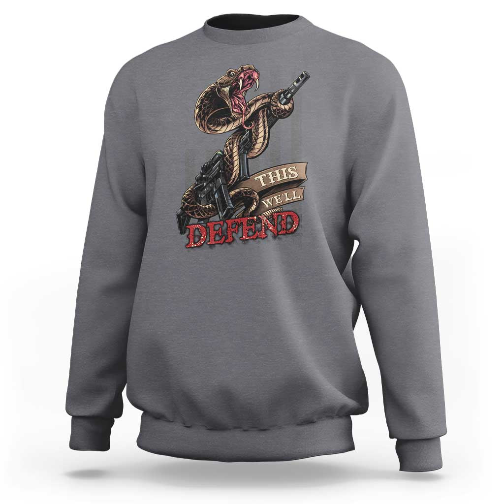 American Patriotic This We'll Defend Sweatshirt - Wonder Print Shop