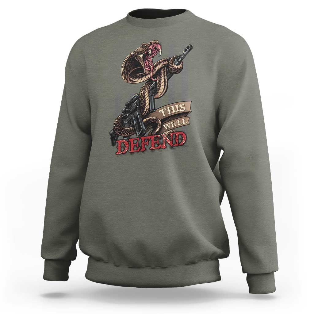 American Patriotic This We'll Defend Sweatshirt - Wonder Print Shop