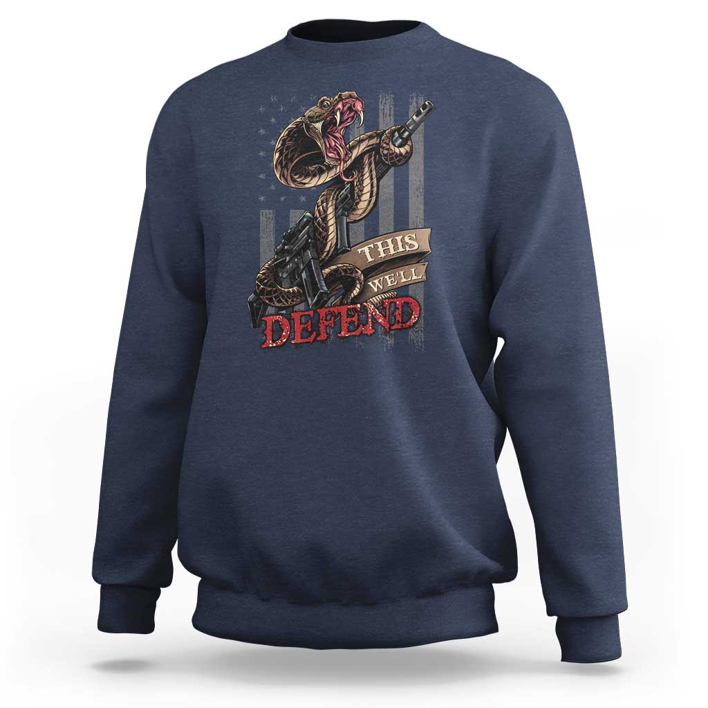 American Patriotic This We'll Defend Sweatshirt - Wonder Print Shop