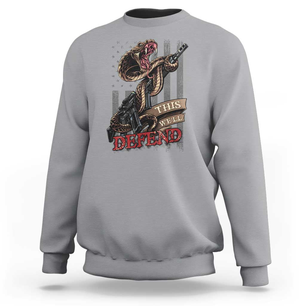 American Patriotic This We'll Defend Sweatshirt - Wonder Print Shop