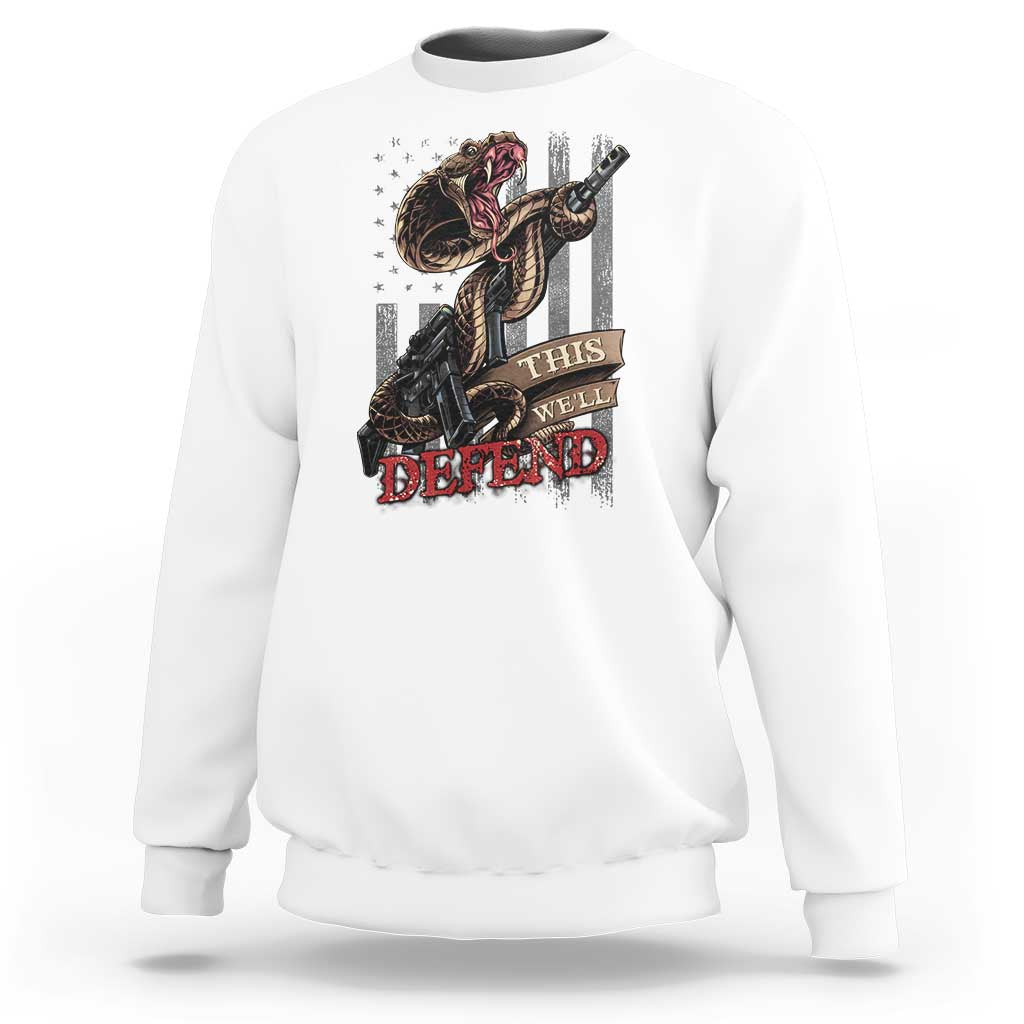 American Patriotic This We'll Defend Sweatshirt - Wonder Print Shop