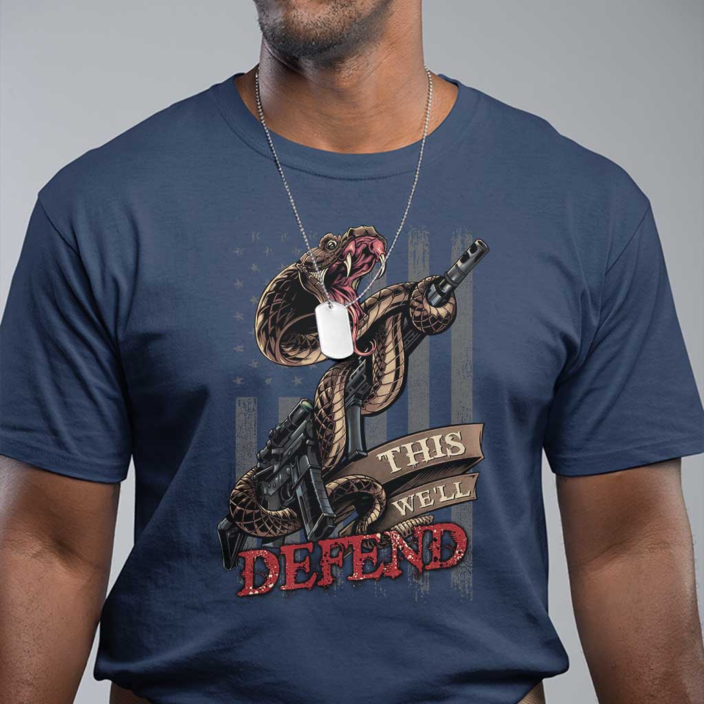 American Patriotic This We'll Defend T Shirt - Wonder Print Shop