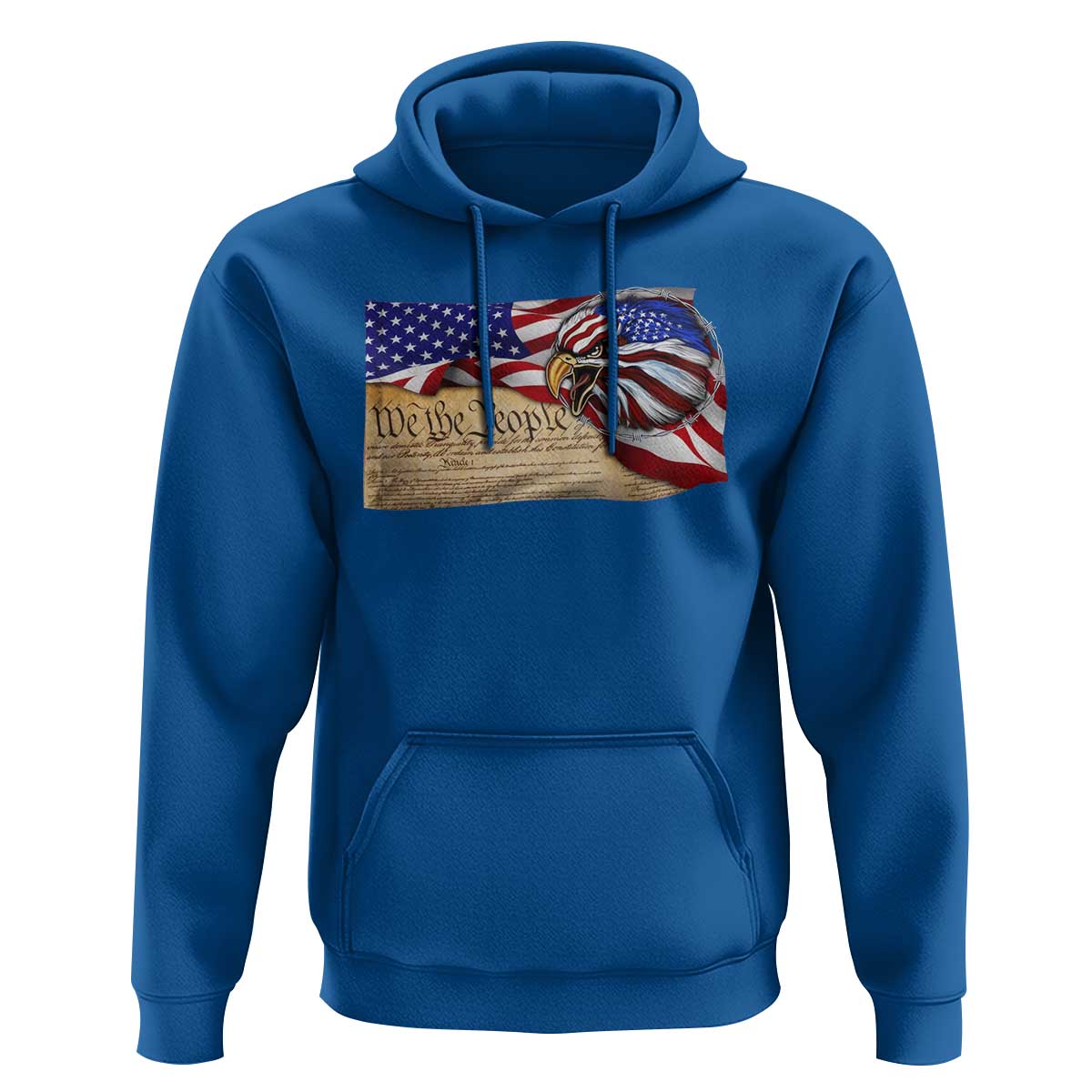 American Patriotic We The People Eagle Hoodie - Wonder Print Shop