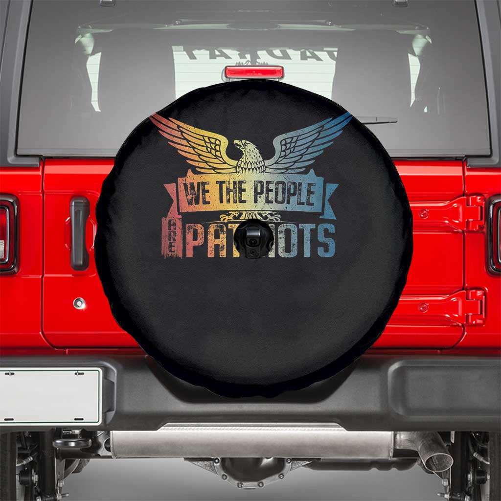 American Patriotic Spare Tire Cover We The People Are Patriots