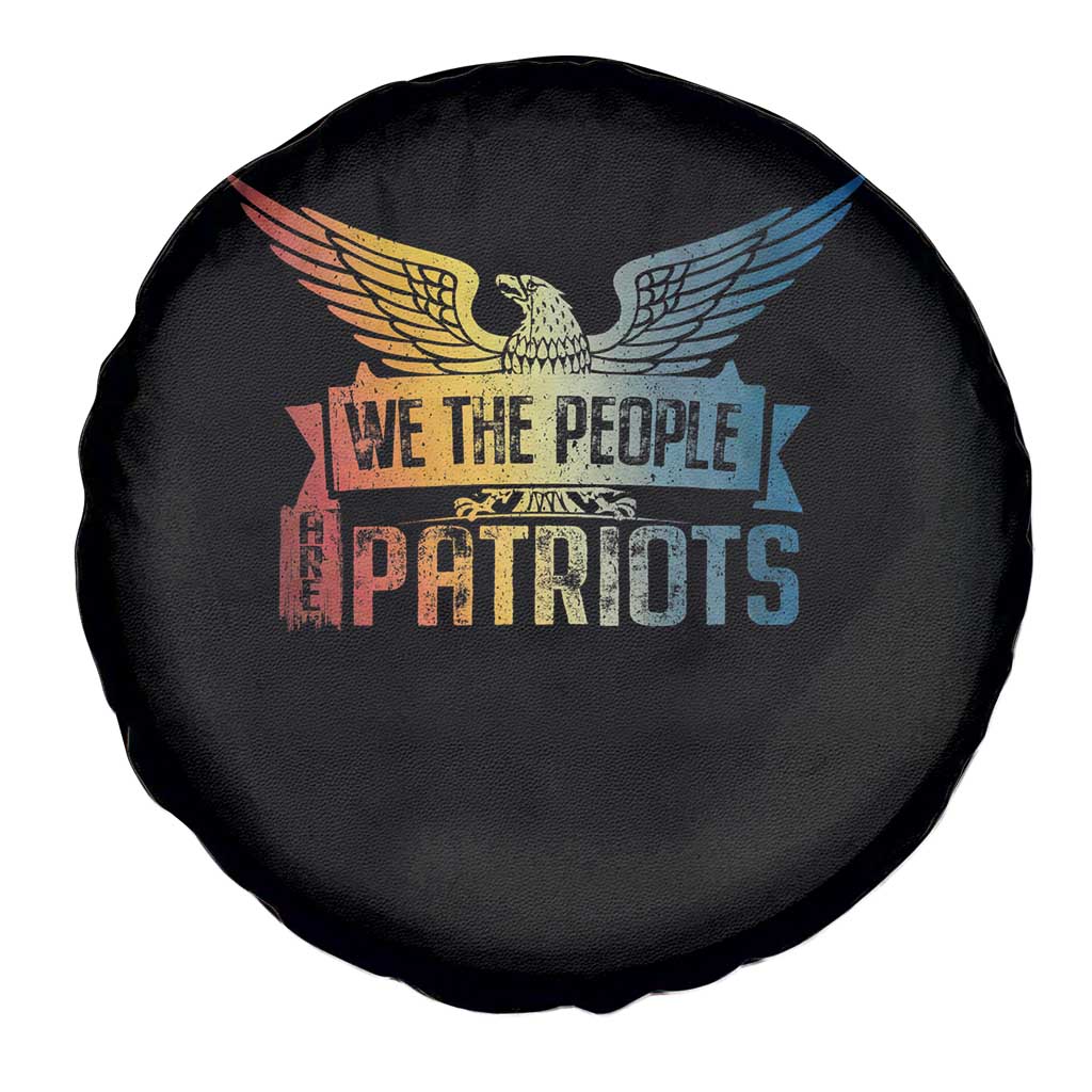 American Patriotic Spare Tire Cover We The People Are Patriots