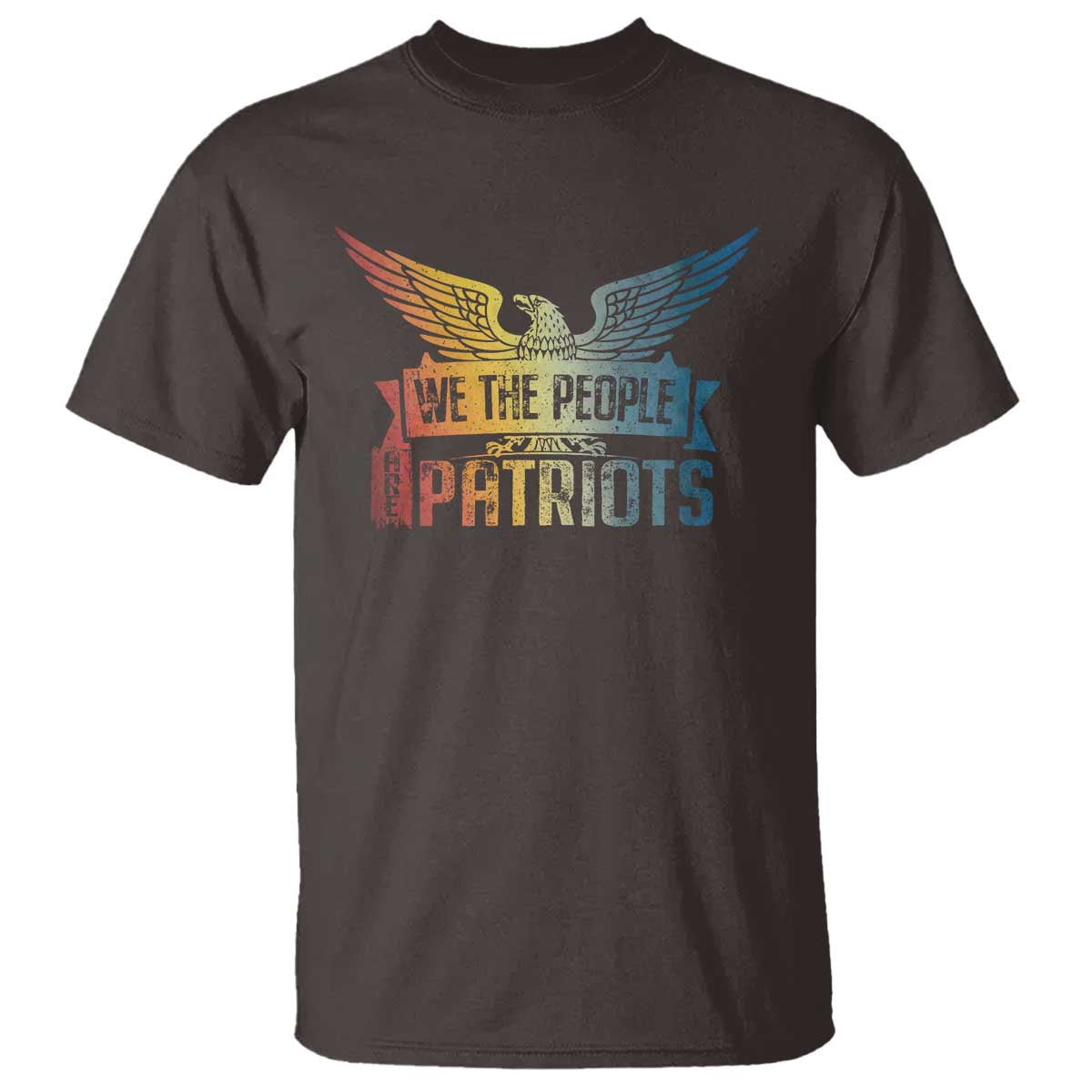 American Patriotic T Shirt We The People Are Patriots - Wonder Print Shop