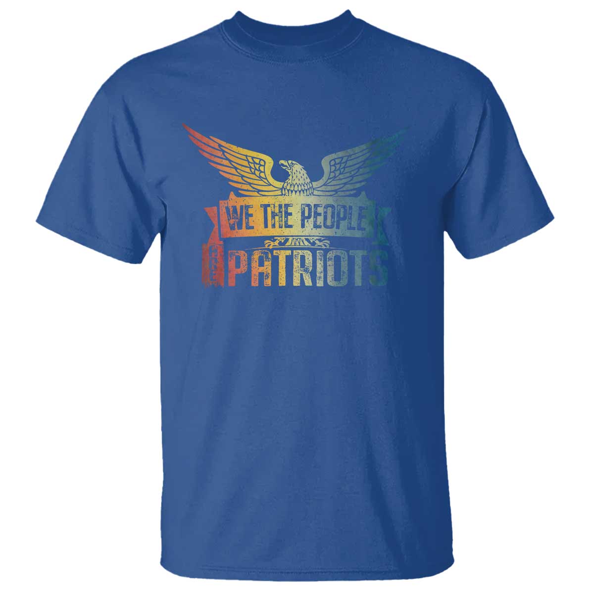 American Patriotic T Shirt We The People Are Patriots - Wonder Print Shop